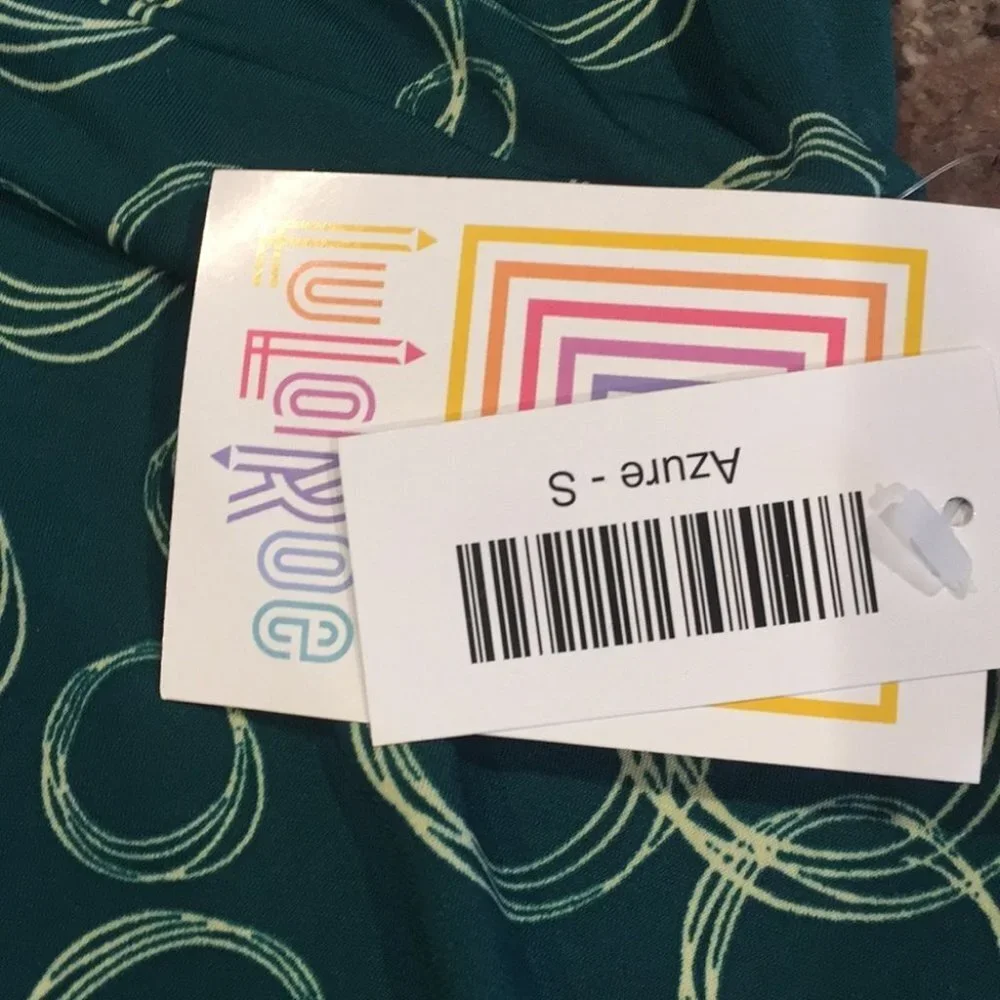S Lularoe‎ Azure Skirt BB31 897